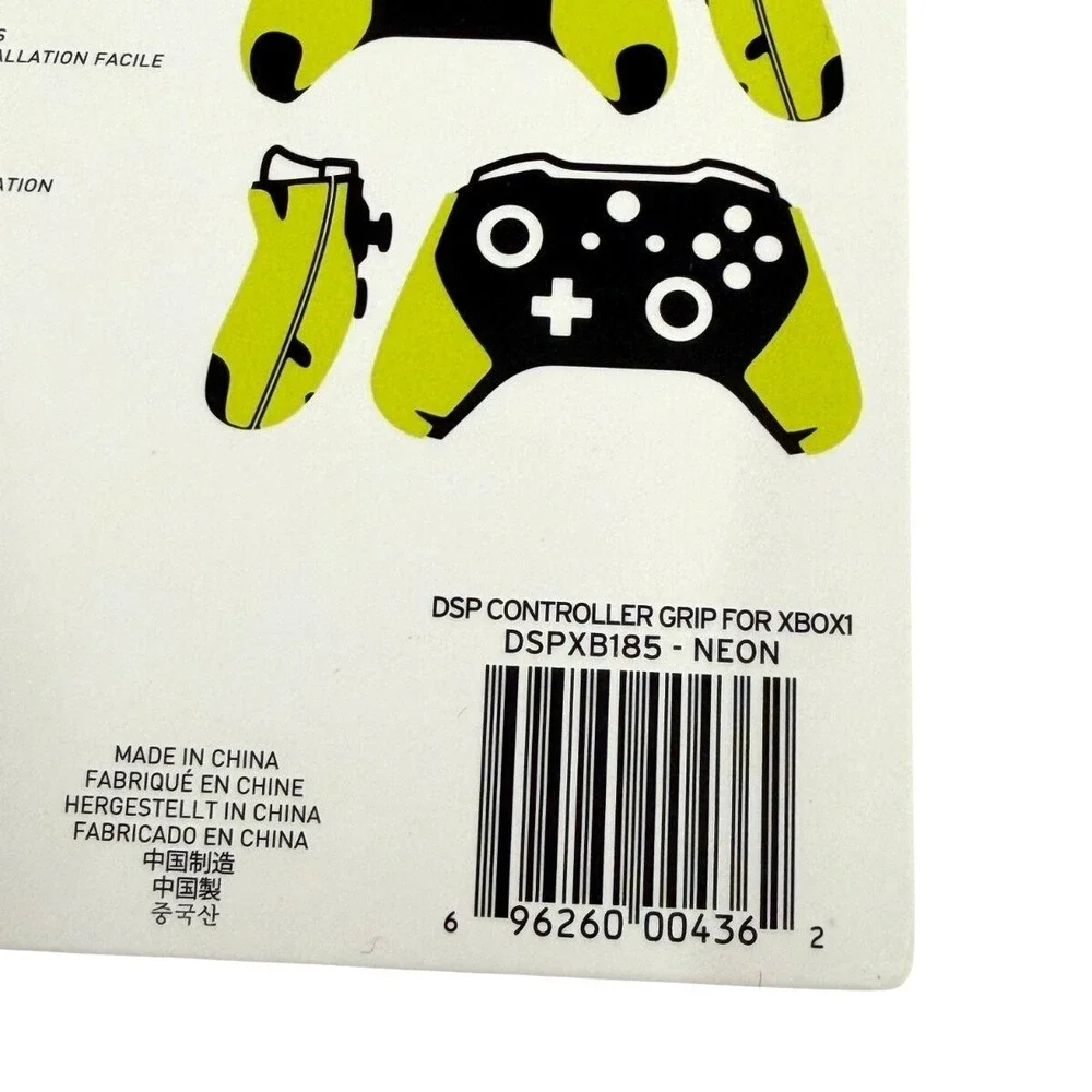 2 Pack Lizard Skins DSP‎ Controller Grip Xbox One Neon 0.5mm NEW